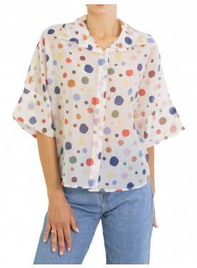 Camicia con pois 